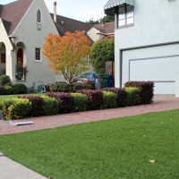 Artificial Grass Installation Temelec, California Landscape Design, Front Yard