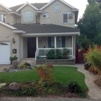 Artificial Grass Morgan Hill, California Lawn And Landscape, Small Front Yard Landscaping