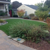 Fake Turf Suisun, California Lawns, Front Yard