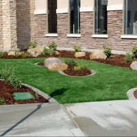 Grass Installation El Granada, California Backyard Playground, Commercial Landscape