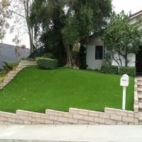 Synthetic Lawn Redwood Valley, California Gardeners, Front Yard Landscaping Ideas