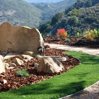 Synthetic Turf Opal Cliffs, California Landscape Design, Front Yard Landscaping