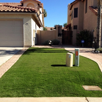 Artificial Turf Installation Twin Lakes, California Rooftop, Front Yard Design