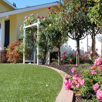 Synthetic Grass Oroville, California Lawn And Landscape, Front Yard Landscaping