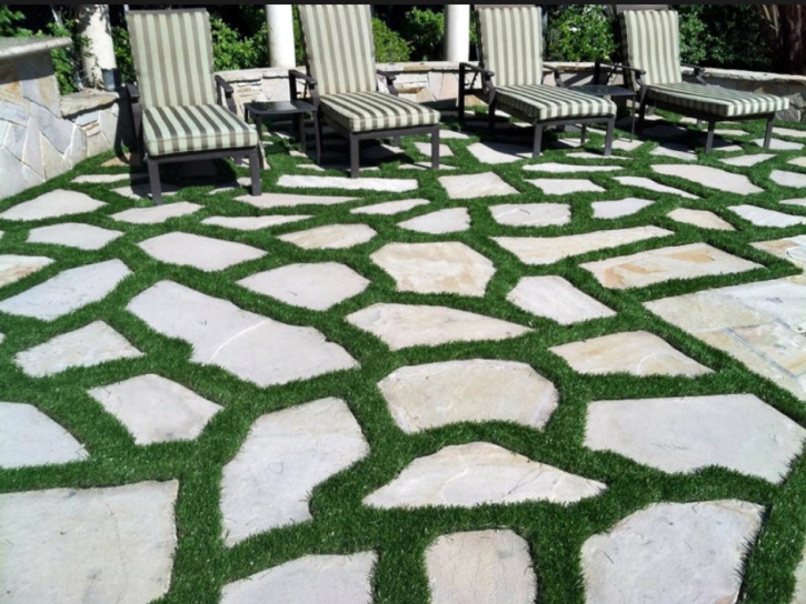 Artificial Grass Installation Lathrop, California Landscape Photos, Beautiful Backyards