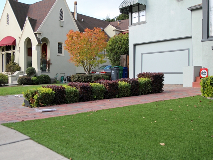 Artificial Grass Installation Temelec, California Landscape Design, Front Yard