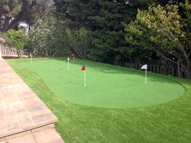 Artificial Turf Cost Bonadelle Ranchos-Madera Ranchos, California Home Putting Green, Backyard