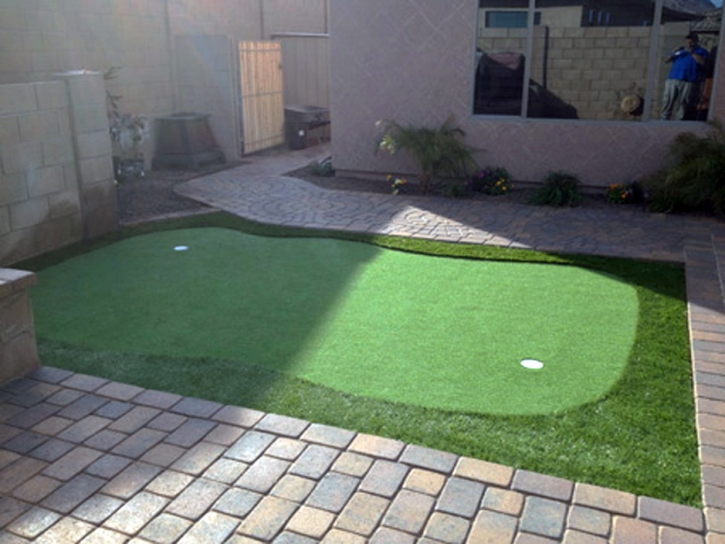 Fake Lawn Cotati, California Office Putting Green, Backyard Designs