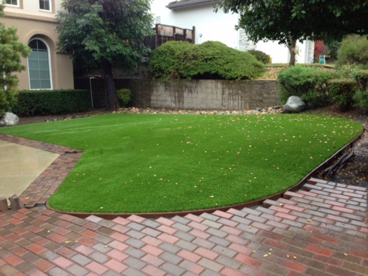 Faux Grass American Canyon, California Landscape Design, Front Yard Landscape Ideas