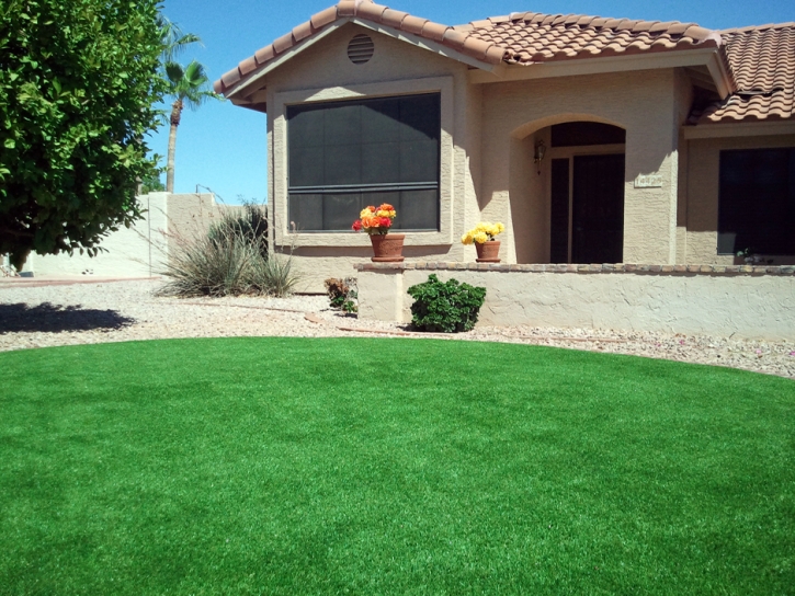 Faux Grass San Pablo, California Lawn And Garden, Front Yard Design