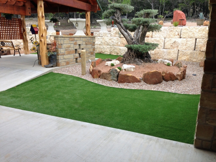 Faux Grass Soda Bay, California Home And Garden, Backyard Design