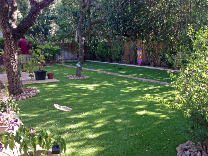 Installing Artificial Grass Clearlake Oaks, California Lawn And Garden, Backyard Ideas