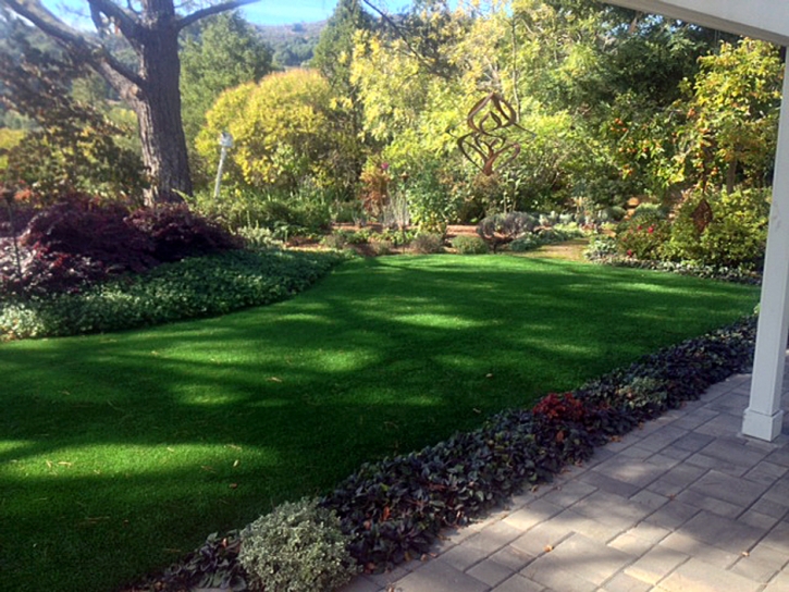 Installing Artificial Grass Millbrae, California Paver Patio, Beautiful Backyards