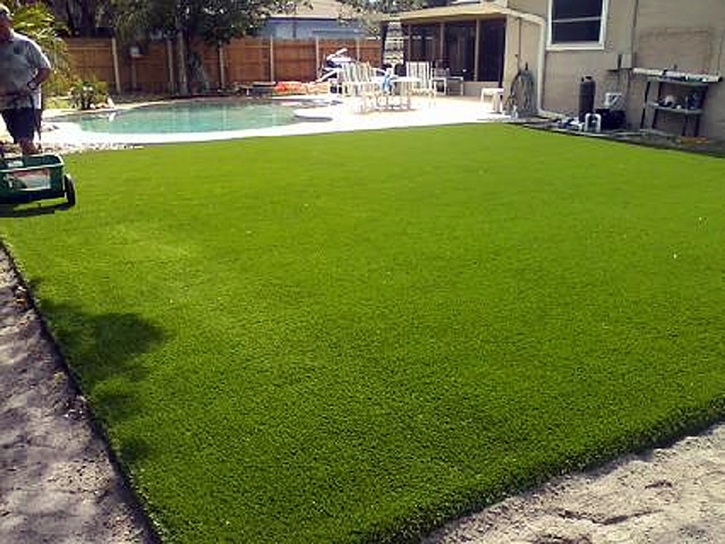 Installing Artificial Grass Riverbank, California Landscape Design, Beautiful Backyards