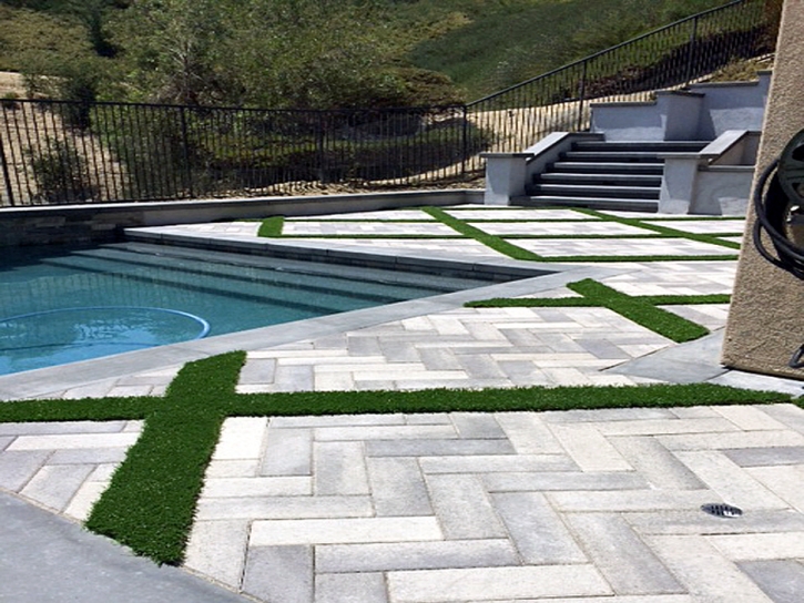 Synthetic Grass Kenwood, California Lawns, Backyard Pool